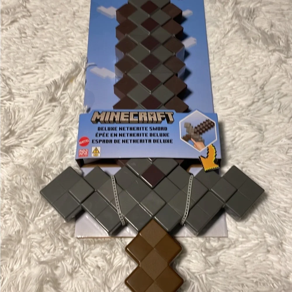 New Minecraft deluxe sword & Fusion Figure Hex BUNDLE SET